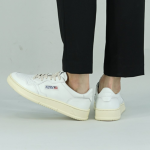 Giay Autry Medalist Low Leather 'White' AULM-LL15