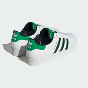 Giay Adidas Originals Superstar 'Green White' ID4670