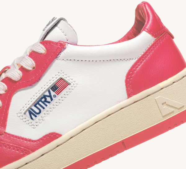 Giày Autry Medalist Low Leather 'White Lobster' AULW-WB22 - Hình ảnh 9