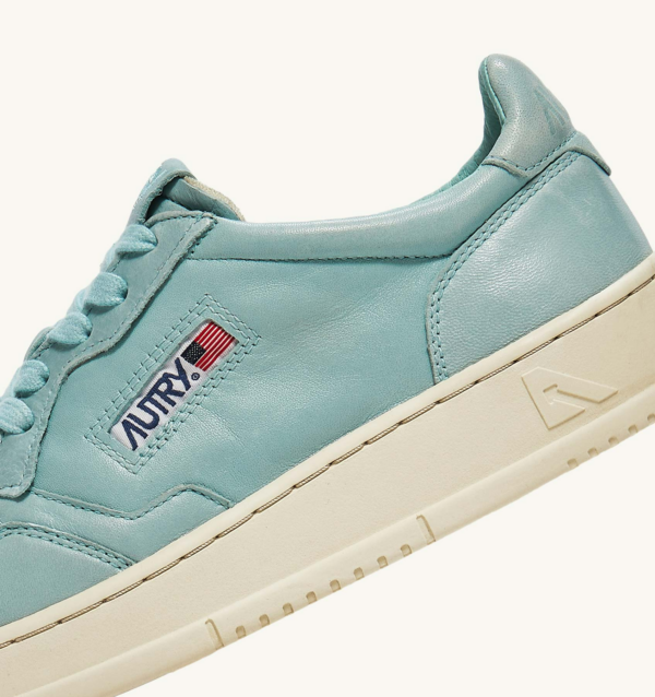 Giày Autry Medalist Low Goatskin 'Light Blue' AULW-GG25 - Hình ảnh 5