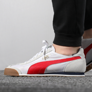 Giay Puma Roma Nylon 'White Red' 362408-14