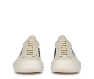 Giay Rick Owens Luxor Suede Vintage 'Milk White Black' RU02C7897LVSLPO-1191