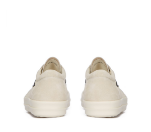 Giay Rick Owens Luxor Suede Vintage 'Milk White Black' RU02C7897LVSLPO-1191