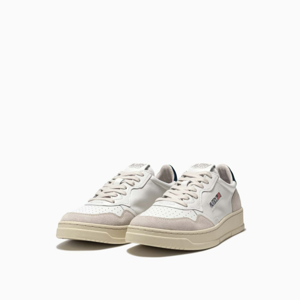 Giày Autry Medalist Low Suede 'White Blue' AULM-LS28 - Hình ảnh 5