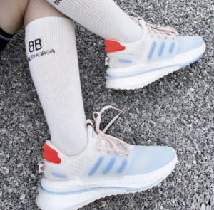 Giay Adidas Wmns X_PLRBOOST 'Halo Blue Solar Red' HP3143