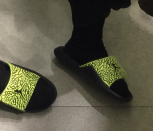 Dep Nike Air Jordan Hydro 7 V2 Crack 'Black Yellow' BQ6291-700