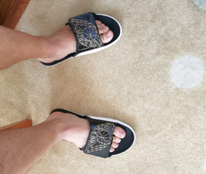 Dep Air Jordan Hydro 7 Slide 'Black' AA2517-021