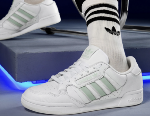 Giay Adidas Continental 80 Stripes 'Linen Green' GX1914