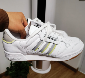 Giay Adidas Continental 80 Stripes 'Semi Frozen Yellow' FX5098