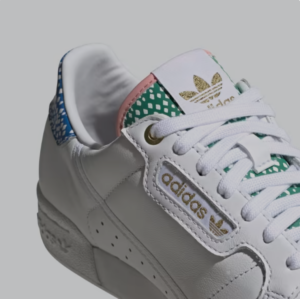 Giay Adidas Wmns Continental 80 'White Gold Metallic' FW2534