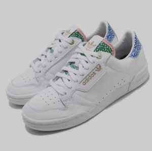 Giay Adidas Wmns Continental 80 'White Gold Metallic' FW2534