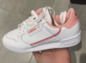 Giay Adidas Wmns Continental 80 'White Glow Pink' EF6012