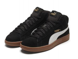 Giay Puma Smash V2 Mid 'Black White Brown' 366923-09