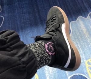 Giay Puma Smash V2 Mid 'Black White Brown' 366923-09