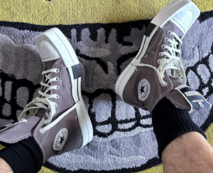 Giay Converse Rick Owens x Turbodrk Chuck 'Iron' A03938C