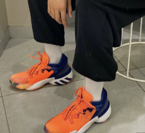 Giay Adidas D.O.N. Issue #2 GCA 'Signal Orange' FW9036