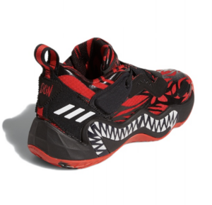 Giay Adidas D.O.N. Issue 3 J x Marvel 'Black Vivid Red' GZ5494