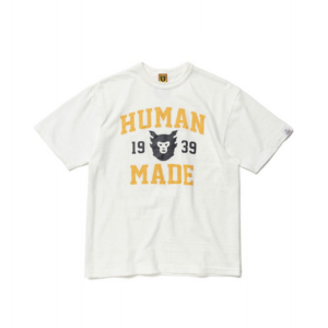 Ao Human Made Face Logo T-Shirt 'White'