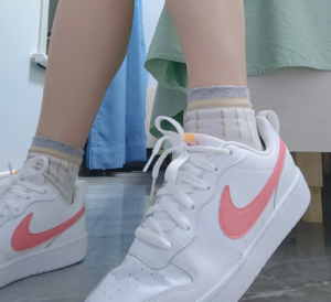 Giay Nike Court Borough Low 2 'White Coral Chalk' BQ5448-124