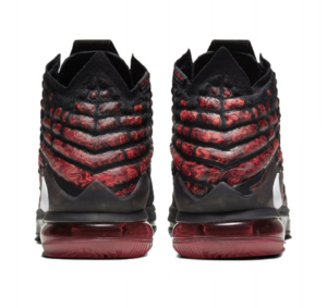 Giay Nike LeBron 17 EP 'Infrared VI 'Black' BQ3178-006