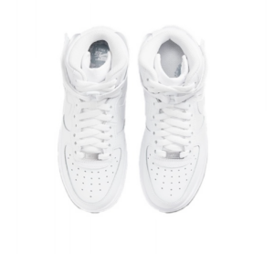 Giay Nike Air Force 1 High LE GS 'Triple White' DH2943-111