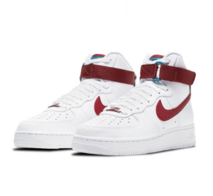 Giay Nike Air Force 1 High 'White Team Red' 334031-119
