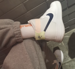 Giay Nike Air Force 1 High 'White Midnight Navy' 334031-117