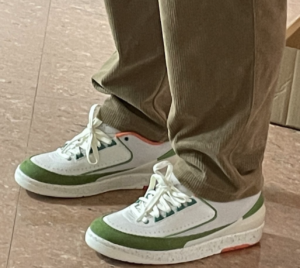 Giay Nike Air Jordan 2 x Titan Retro 'White Green' DV6206-183