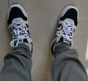 Giay Asics Lyte Classic Marathon 'Black White' 1203A168-001