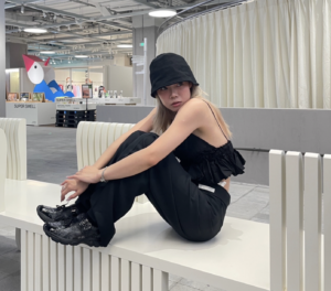 Giay Asics Cecilie Bahnsen x GT 2160 'Black' 1203A321-001