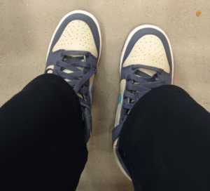 Giay Nike Dunk High 'Light Bone Diffused Blue' DB2179-006