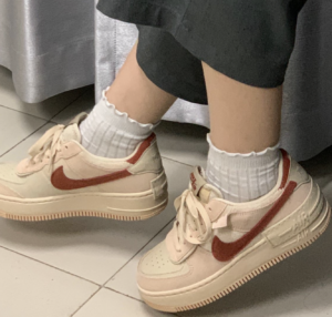 Giay Nike Air Force 1 Shadow 'Shimmer' DZ4705-200