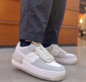 Giay Nike Air Force 1 Shadow 'Grey Fleece' FB7172-111