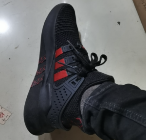 Giay Adidas Originals EQT Bask ADV 80 'Black Red' FU9399
