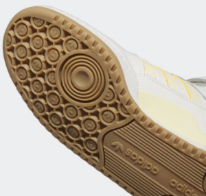 Giay Adidas Originals Forum Mid 'Cloud White Yellow' IE7181