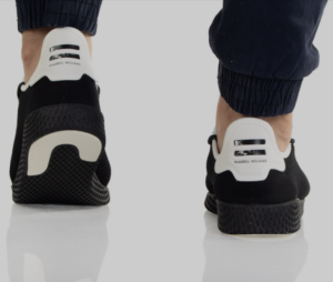 Giay Adidas Pharrell Williams x Tennis Hu 'Black White' GZ3927