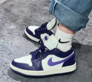 Giay Nike Air Jordan 1 Low 'Purple Sail' DC0774-502
