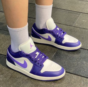 Giay Nike Air Jordan 1 Low 'Purple Sail' DC0774-502