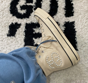 Giay Converse Chuck Taylor All-Star 70 Hi 'Stussy Fossil Pearl' A02051C