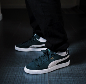 Giay Puma Suede Classic XXI 'Green Gables' 374915-16