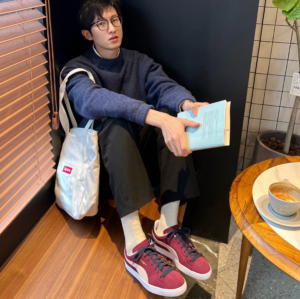 Giay Puma Jjjjound X Suede 'Burgundy' 388659-04