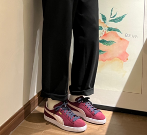 Giay Puma Jjjjound X Suede 'Burgundy' 388659-04