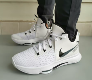 Giay Nike LeBron Witness 5 EP 'White Black' CQ9381-101