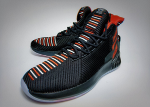 Giay Adidas Derrick Rose 9 GEEK UP 'Black White Red' EE6846