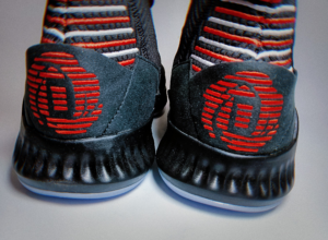 Giay Adidas Derrick Rose 9 GEEK UP 'Black White Red' EE6846