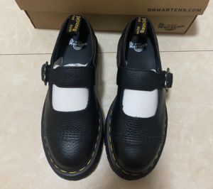 Giay Dr. Martens Addina Flower Buckle 'Black' 27644001