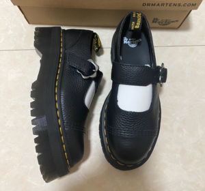 Giay Dr. Martens Addina Flower Buckle 'Black' 27644001