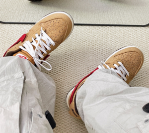 Giay Nike x CLOT Dunk Low ‘Cork’ FN0317-121