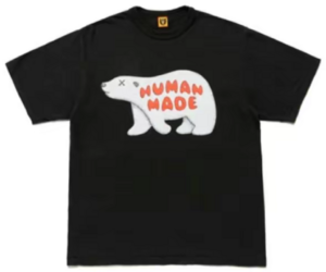 Ao Human Made × Kaws Shirokuma 'Black'