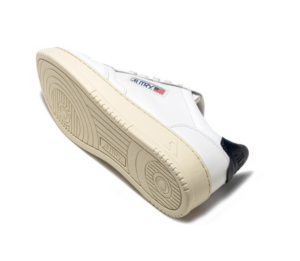 Giay Autry Medalist Low Leather 'White Blue' AULW-LL12